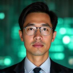 Portrait of Liam Chen, Co-founder and Chief Technology Officer at Woven Rooms